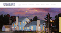Desktop Screenshot of firesideinn.com